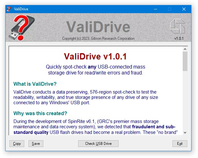 ValiDrive