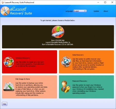 Lazesoft Recovery Suite