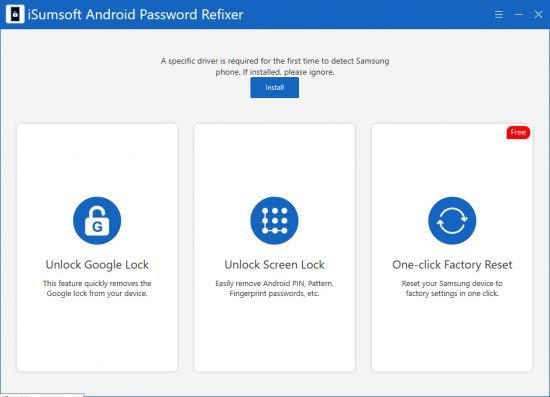iSumsoft Android Password Refixer