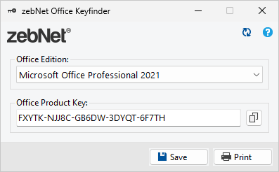 zebnet Office Keyfinder