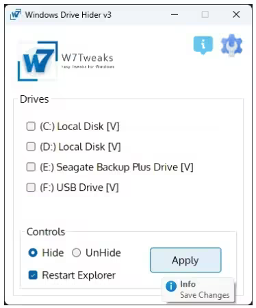 Drive Hider 3.0 [Latest]
